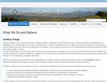 Tablet Screenshot of herrifordconsulting.com